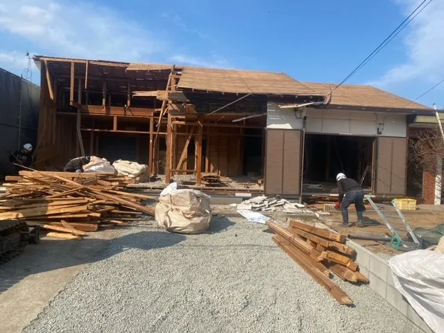 時津町　家屋解体工事完了しました♪