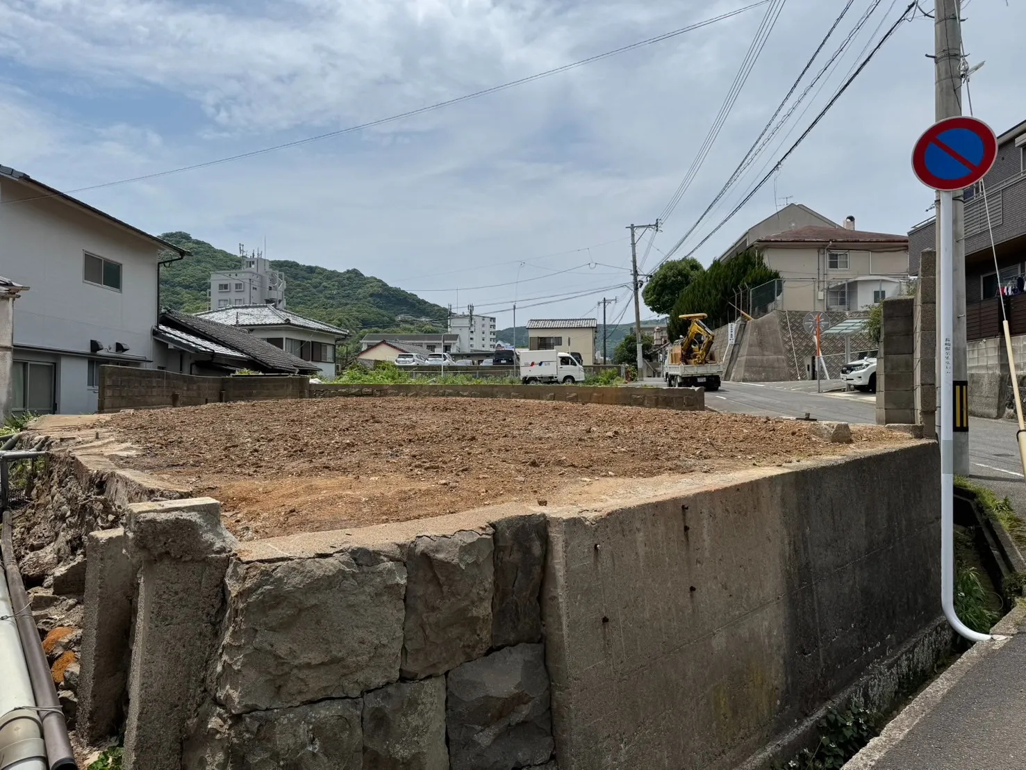長崎市H町　整地完了しました♪