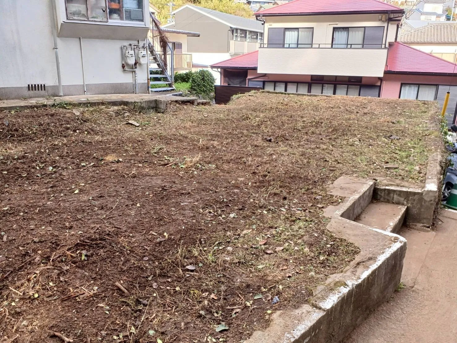 長崎市塩浜町　整地完了♪