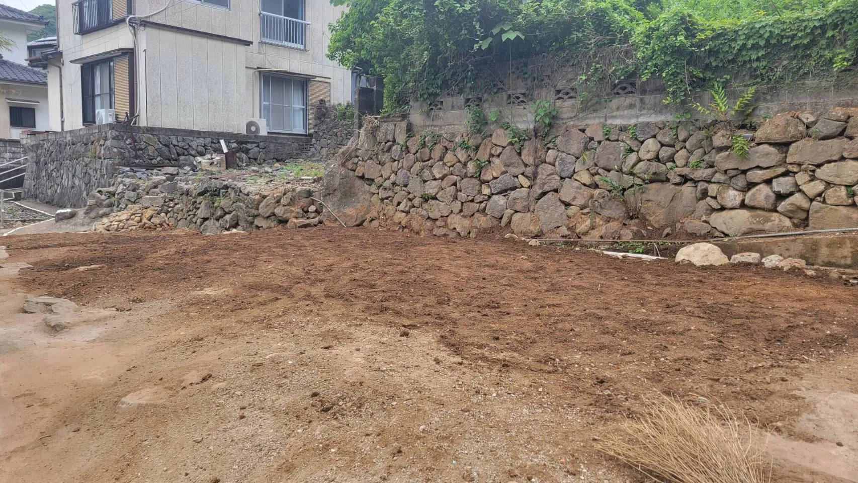 秋月町　整地完了致しました♪